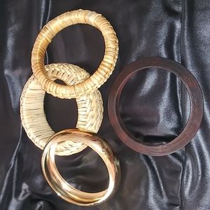 Various bangles from Sassy Jones sidewalk sale- gently used